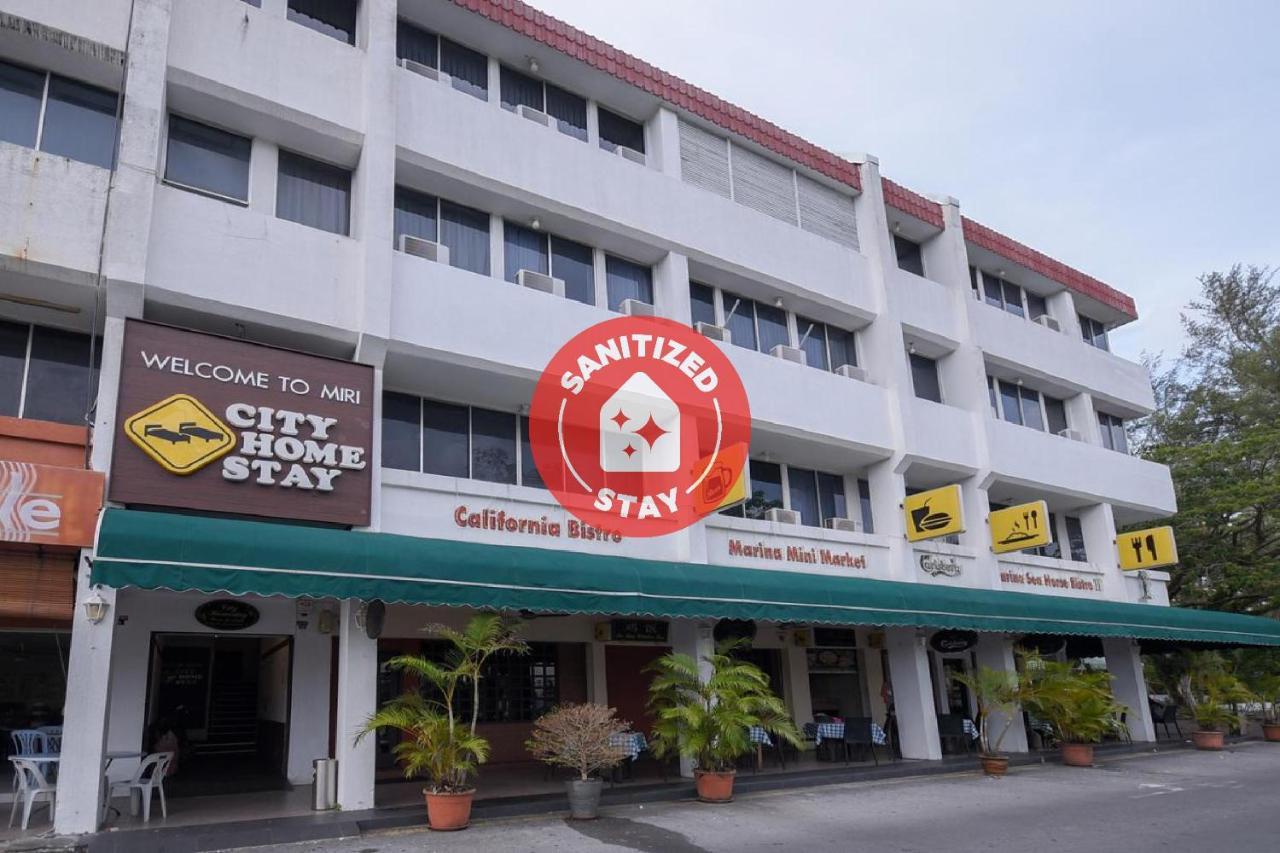 Super Oyo 89604 City Home Stay Miri Exterior foto